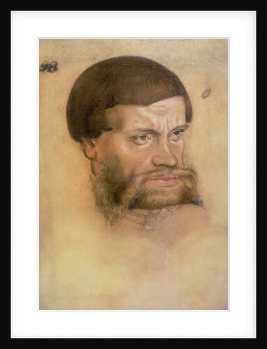 Portrait thought to be of John the Steadfast, Elector of Saxony by Lucas the Elder Cranach