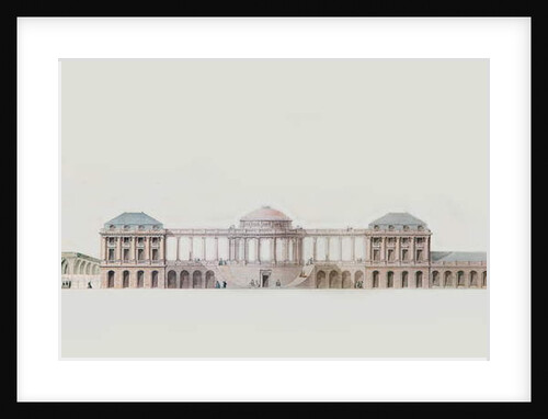 First design for the Chateau du Bouilh, Saint Andre de Cubzac, Aquitaine, c.1787 by Victor Louis