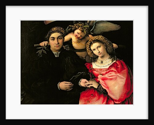 Signor Marsilio Cassotti and his Wife, Faustina, 1523 by Lorenzo Lotto
