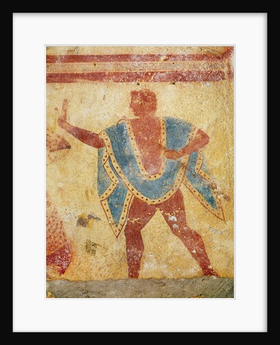 Dancer with a green tunic by Etruscan