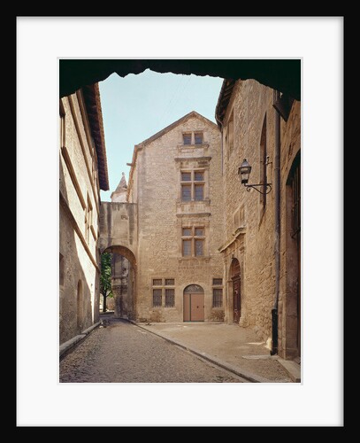 A street in Saint-Remy-de-Provence by Anonymous
