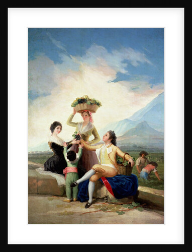 Autumn, or The Grape Harvest, 1786-87 by Francisco Jose de Goya y Lucientes