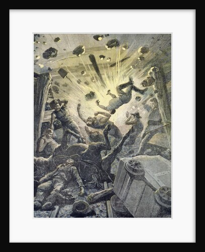 A gas blast by Fortune Louis & Meyer Henri (1844-99) Meaulle