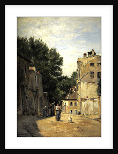 Saint-Vincent Street, Montmartre by Stanislas Victor Edouard Lepine