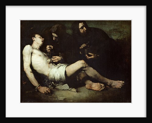 St Sebastian, martyred by Auguste Theodule Ribot