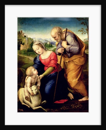 The Holy Family with a Lamb, 1507 by Raphael