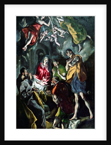 The Adoration of the Shepherds by El Greco