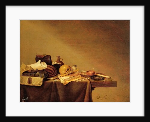 Vanitas or, Emblem of Death by Pieter van Steenwyck