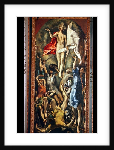 The Resurrection, 1584-94 by El Greco