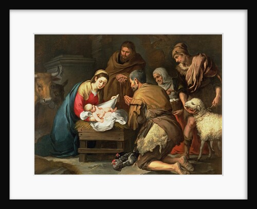 The Adoration of the Shepherds, c.1650 by Bartolome Esteban Murillo