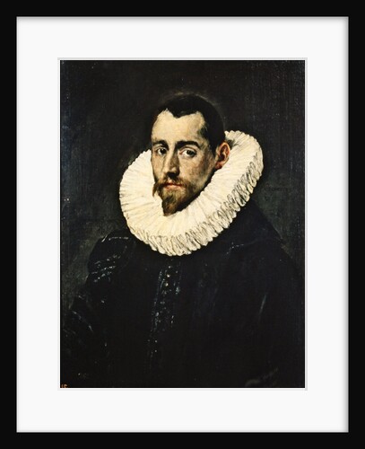 Portrait of a young knight by El Greco