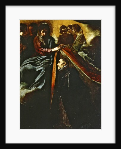 The Virgin appearing to St Ildephonsus and giving him a robe by Diego Rodriguez de Silva y Velazquez