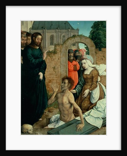 The Resurrection of Lazarus by Juan de Flandes