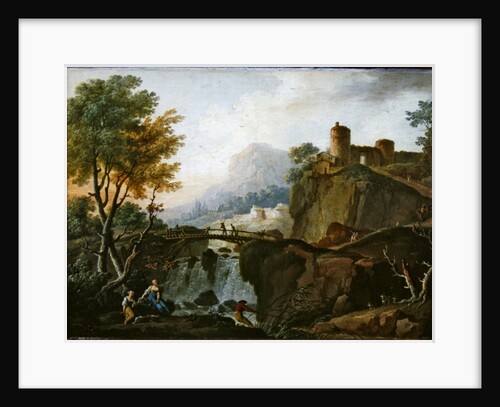 Landscape, 1766 by Charles Francois Lacroix de Marseille
