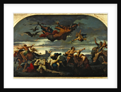 War, 19th century by Henri Lehmann