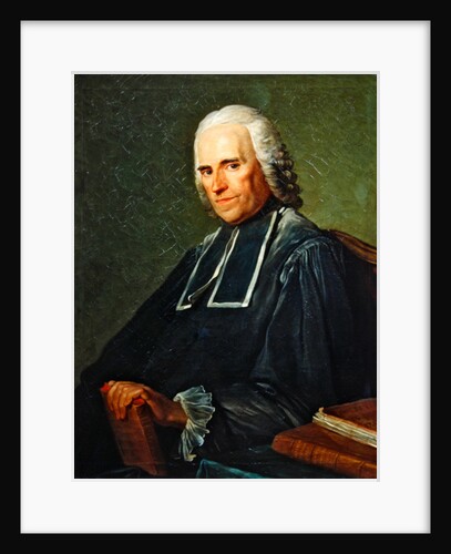 Portrait of Robert Joseph Pothier, c.1760-70 by Simon Bernard Le Noir