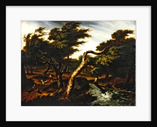 A Gust of Wind, 1817 by Frans Swagers