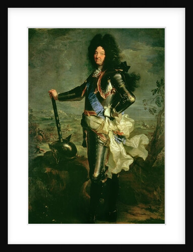 Portrait of Louis XIV by Hyacinthe Francois Rigaud