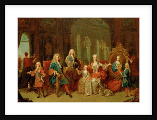 The Family of Philip V of Bourbon, c.1722 by Jean Ranc