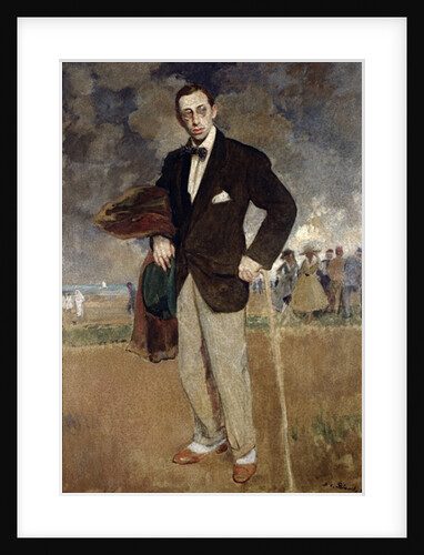 Portrait of Igor Stravinsky 1915 by Jacques-Emile Blanche