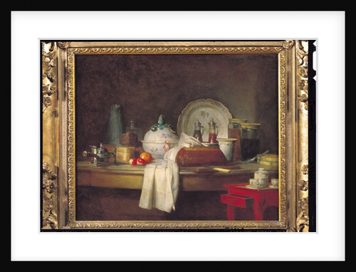 The Officers' Mess or The Remains of a Lunch, 1763 by Jean-Baptiste Simeon Chardin