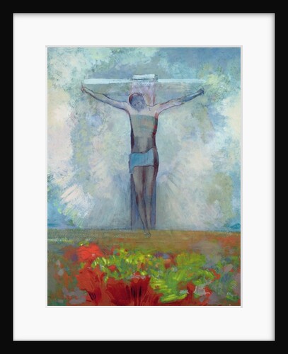 The Crucifixion, c.1910 by Odilon Redon