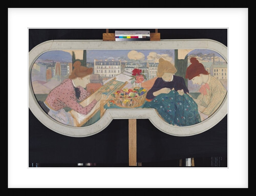 Three Women Working by Theophile Alexandre Steinlen