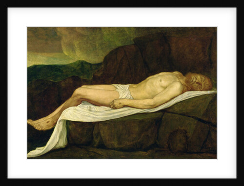 The Dead Christ, 1888 by Alphonse Legros