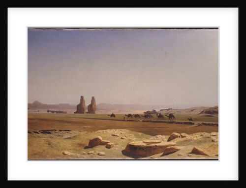 The Plain of Thebes in Upper Egypt, 1857 by Jean Leon Gerome