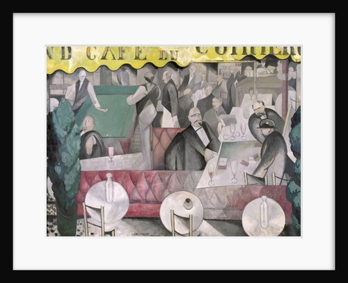 The Cafe du Commerce by Jean-Emile Laboureur