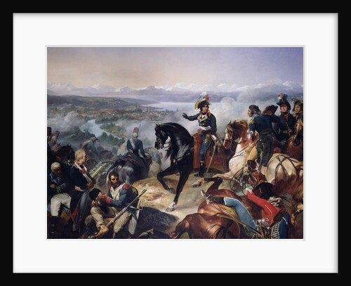 The Battle of Zurich, 25th September 1799, 1837 by Francois Bouchot