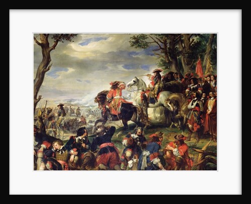 Battle of Marseilles, 4th October 1693, 1837 by Eugene Deveria