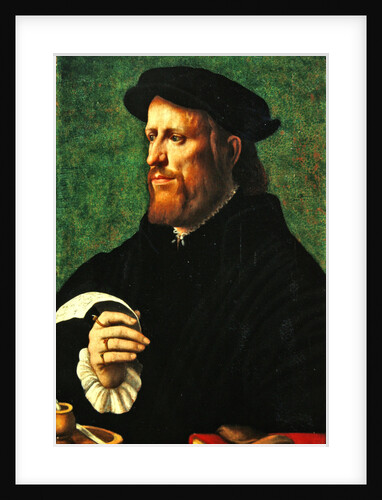 Portrait of a man, 1575 by Dutch School