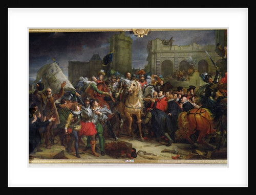 The Entry of Henri IV into Paris, 22nd March 1594 by Francois Pascal Simon Baron Gerard