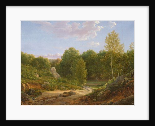 View of Fontainebleau Forest, 1829 by Jean Joseph Xavier Bidauld