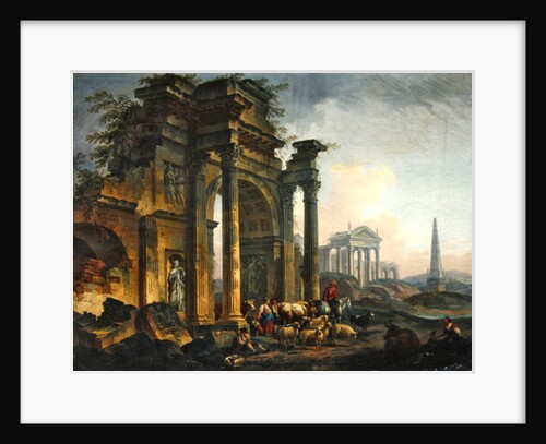 Triumphal Arch by Pierre Antoine Demachy