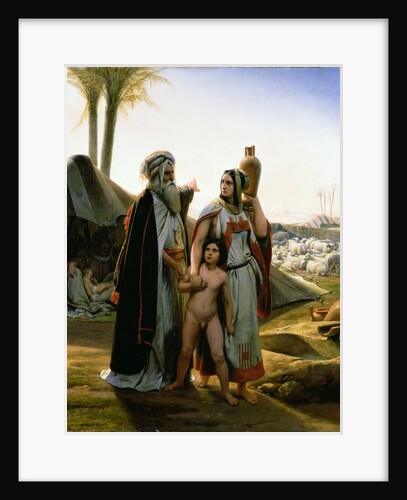 Abraham Turning Away Hagar, 1837 by Emile Jean Horace Vernet