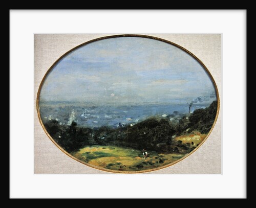 View of Le Havre, 1875 by Adolphe-Felix Cals