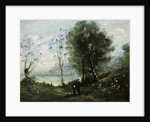 Landscape by Jean Baptiste Camille Corot