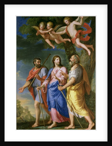 Christ on the Road to Emmaus by Jacques Stella