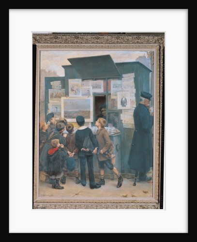 Looking at 'The Dream' by Detaille, 1897 by Paul-Emmanuel Legrand