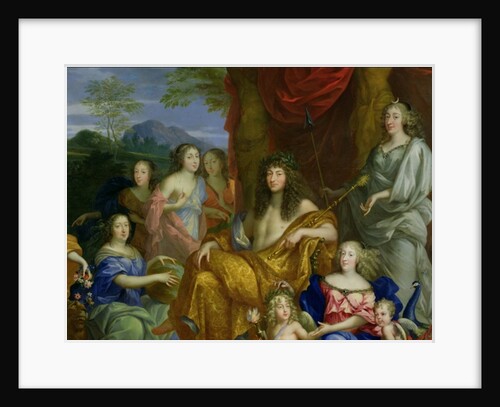 The Family of Louis XIV 1670 by Jean Nocret