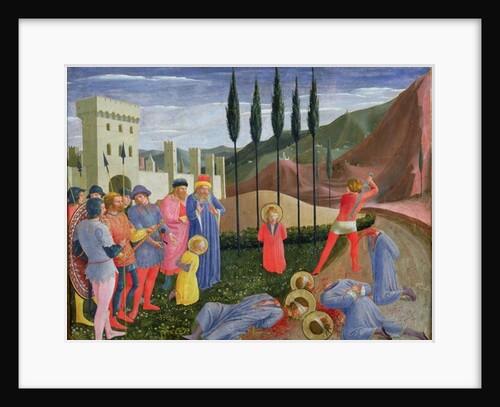 The Martyrdom of St. Cosmas and St. Damian by Fra Angelico