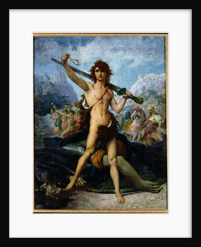David Triumphant, 1874 by Jules Elie Delaunay