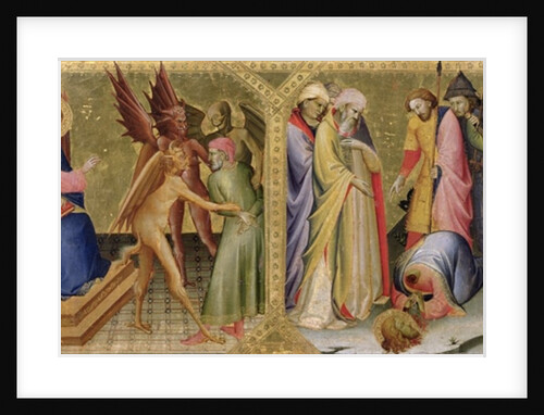 St. James and Hermogenes and The Martyrdom of St James by (c.1370-1425) Lorenzo Monaco