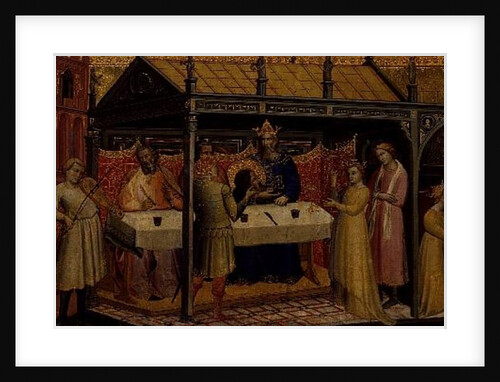 Herod's Banquet by (c.1370-1425) Lorenzo Monaco