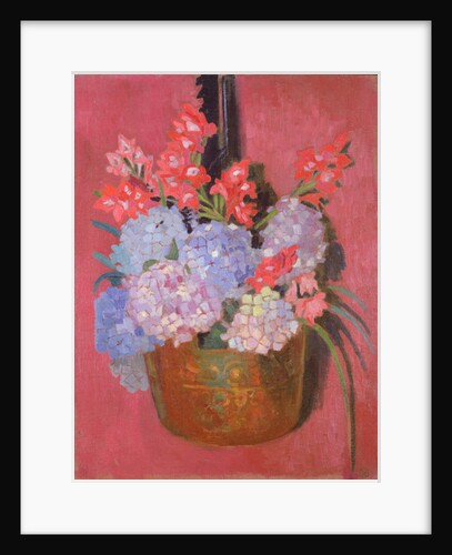 Copper cauldron with hydrangeas, 1916 by Maurice Denis