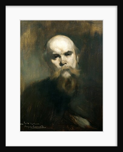 Portrait of Paul Verlaine 1890 by Eugene Carriere
