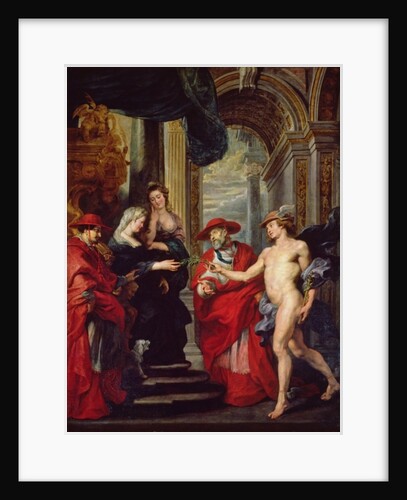 The Medici Cycle: The Treaty of Angouleme 30 April 1619, 1621-5 by Peter Paul Rubens