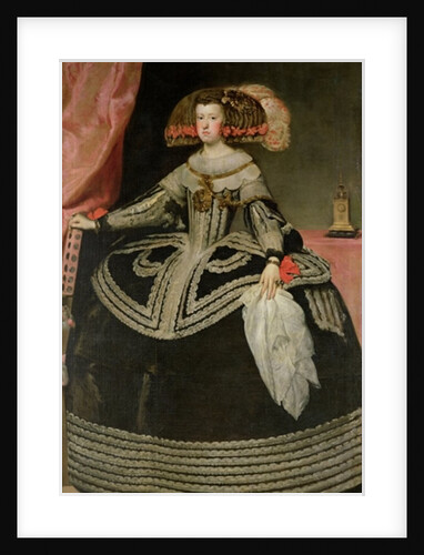 Queen Maria Anna of Austria, c. 1652 by Diego Rodriguez de Silva y Velazquez